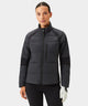 Black Padded Core Tech Jacket