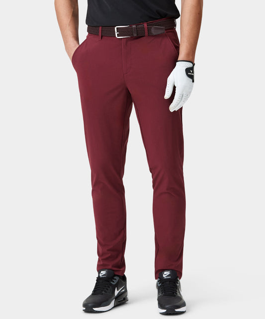 Wine Lightweight Trouser Macadegolf