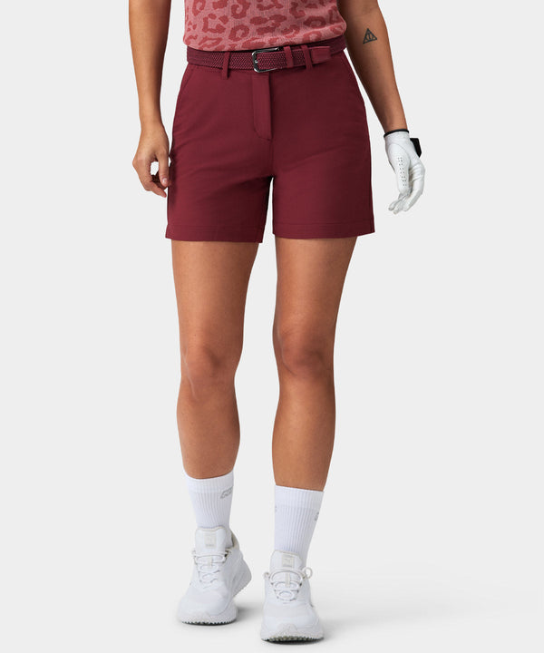 Flex Shorts - Wine