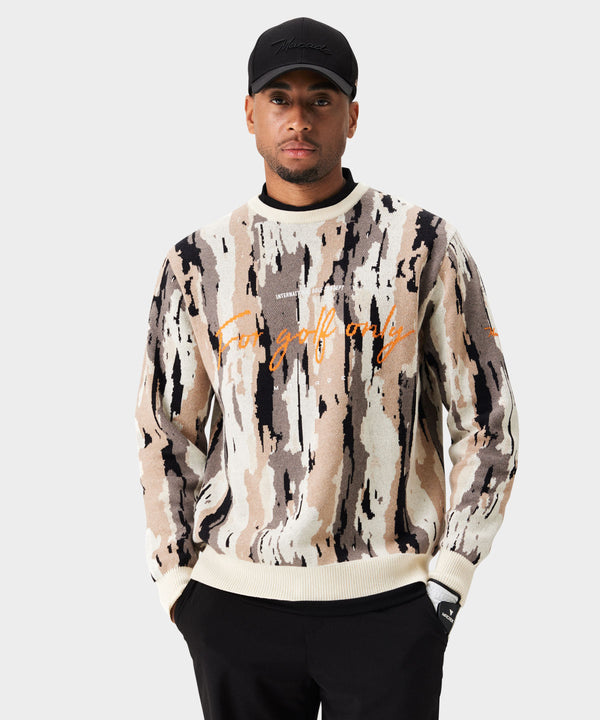 Script Knit Crewneck - Duce