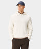 Cashmere Tech Knit Hoodie - Cream