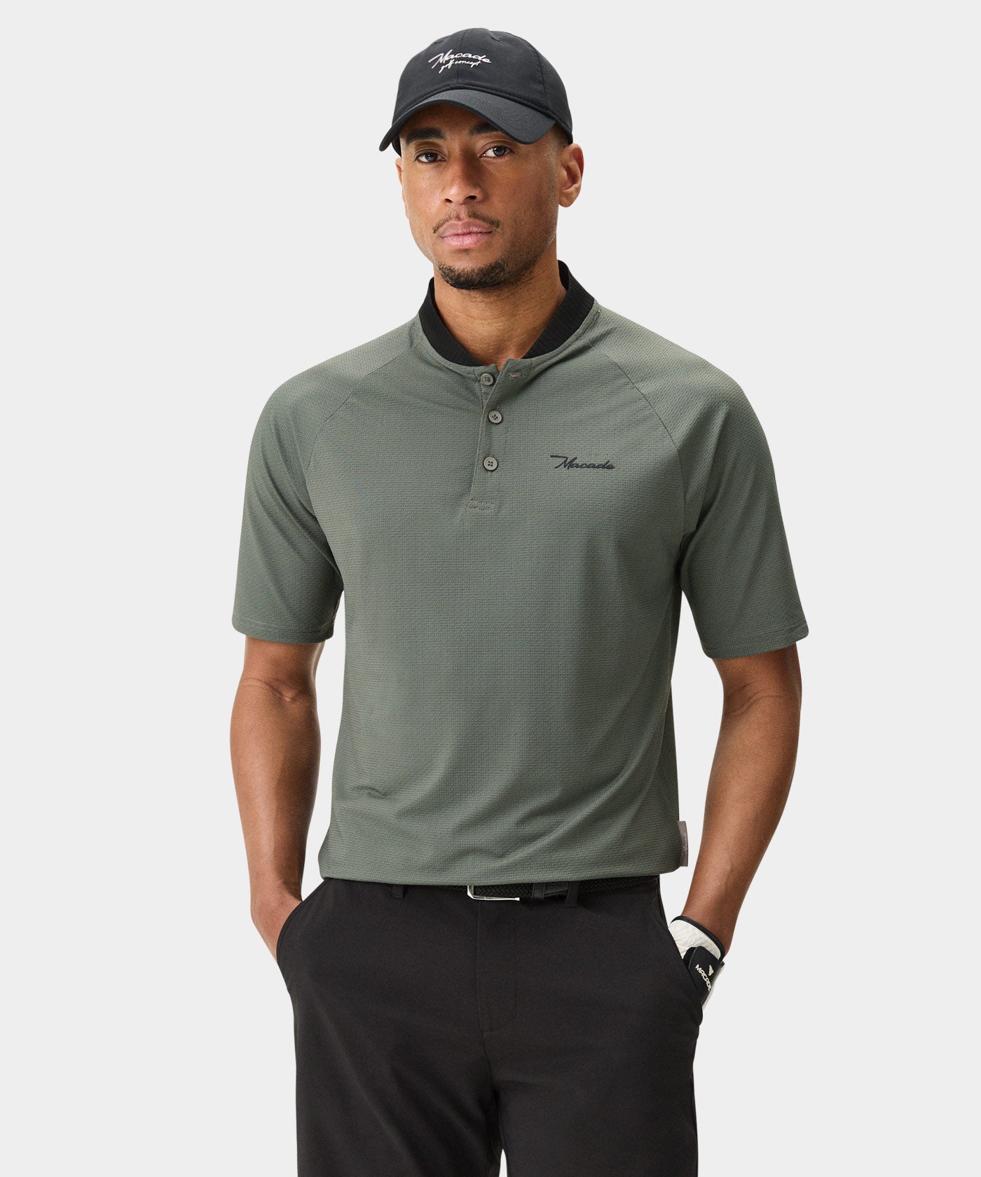 Crew Green TR Bomber Shirt