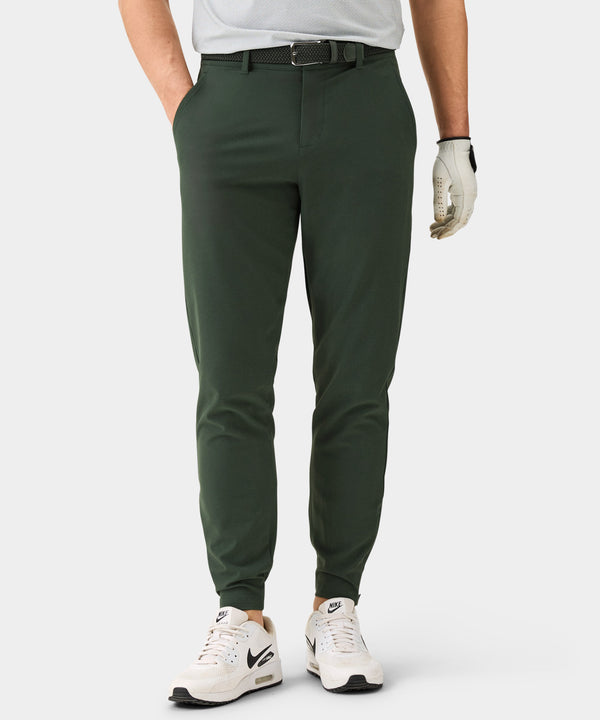 Four-Way Stretch Joggers - Forest Green
