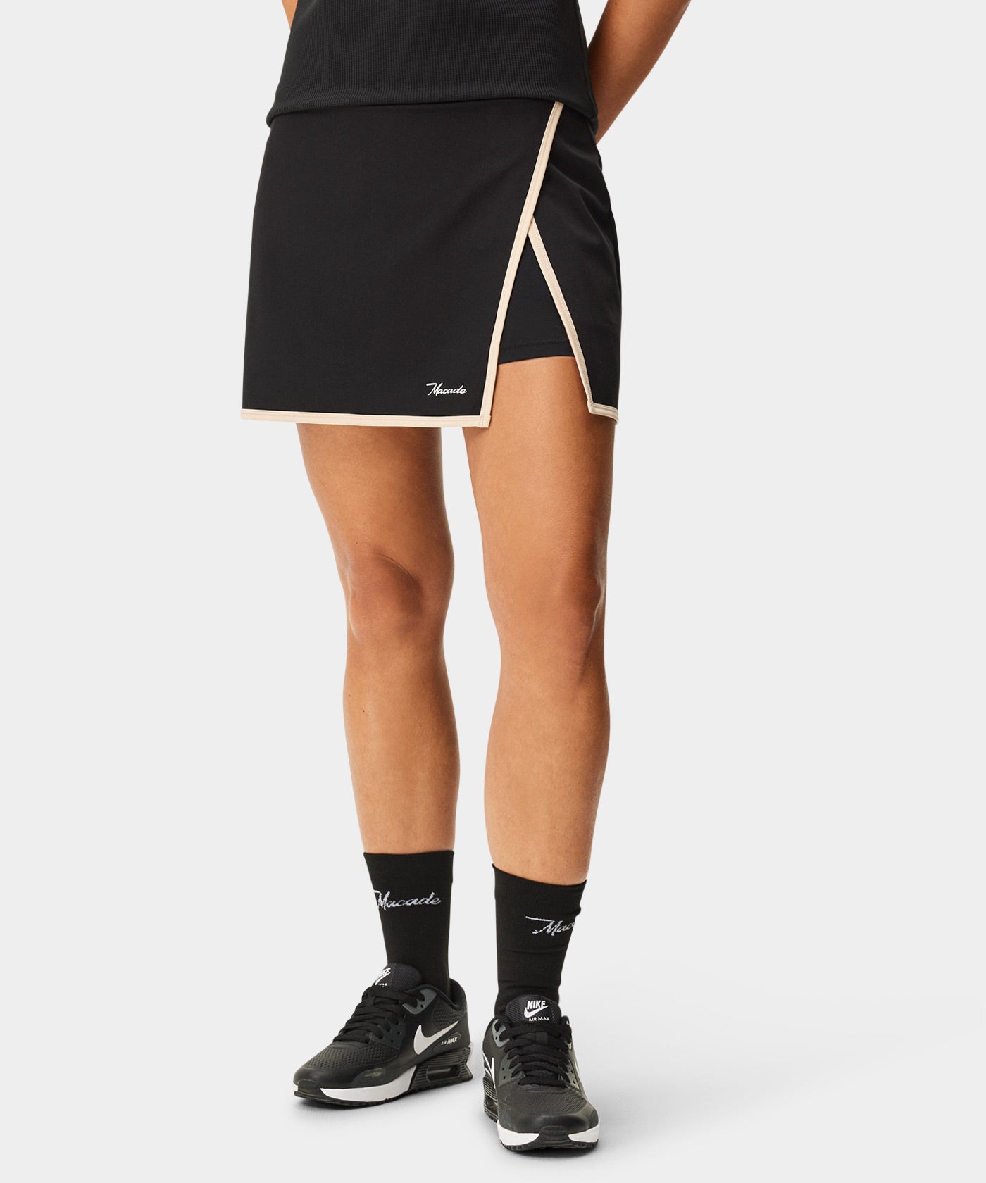 Black Players TX Stretch Skort