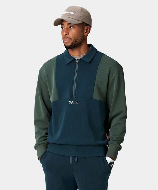 Tech Range Zip Sweater - Green