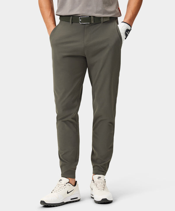 Four-Way Stretch Joggers - Moss
