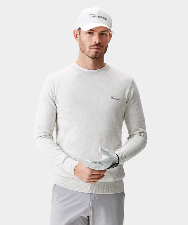Tour Crewneck - Grey Melange