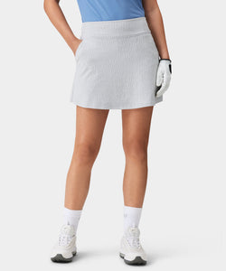 Rori Light Grey Performance Skirt Macade Golf