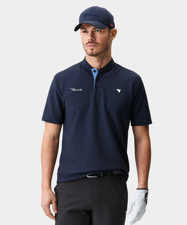 Heath Bomber Shirt - Navy