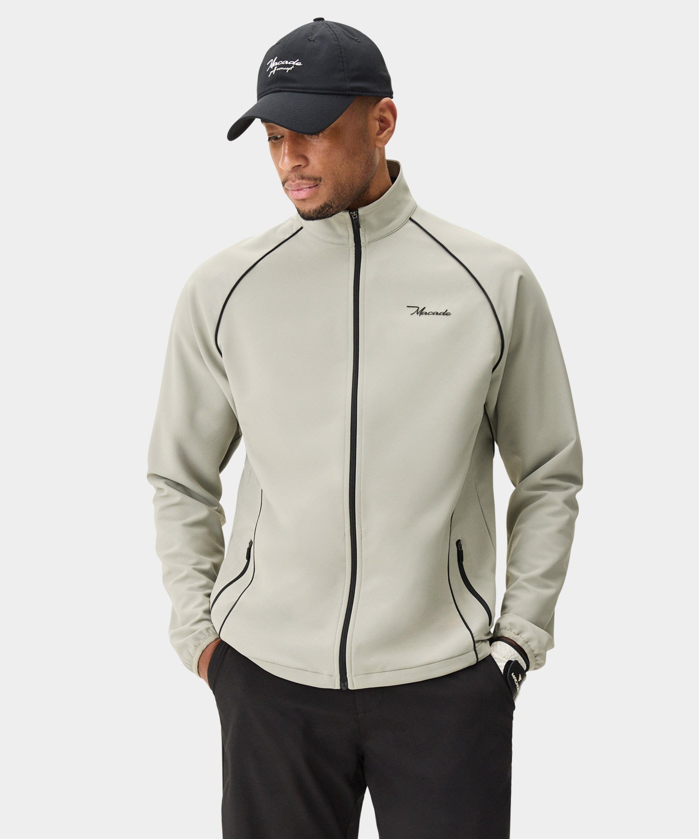 Jade Green Course Shell Jacket