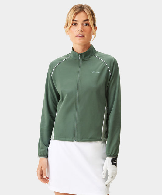 Jade Green Course Shell Jacket