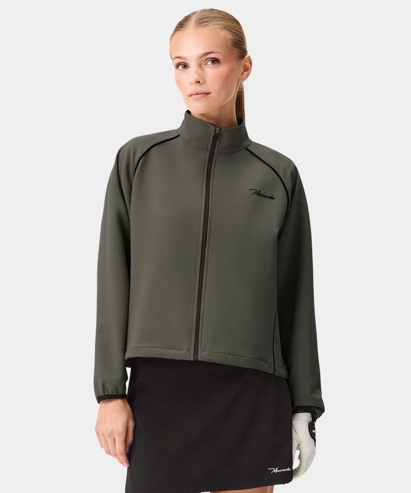 Course Shell Jacket - Juniper Green – Macade Golf