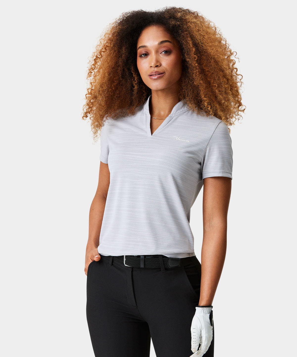 Light Grey Jupiter Blade Shirt Macade Golf