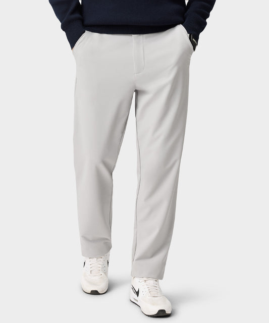 Lightweight Relaxed Trouser - Light Grey