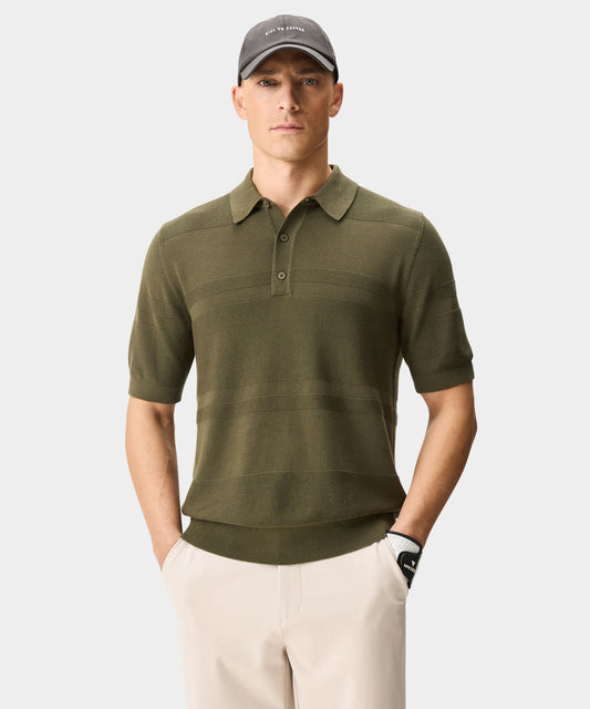 Walker Olive Prime Knit Shirt