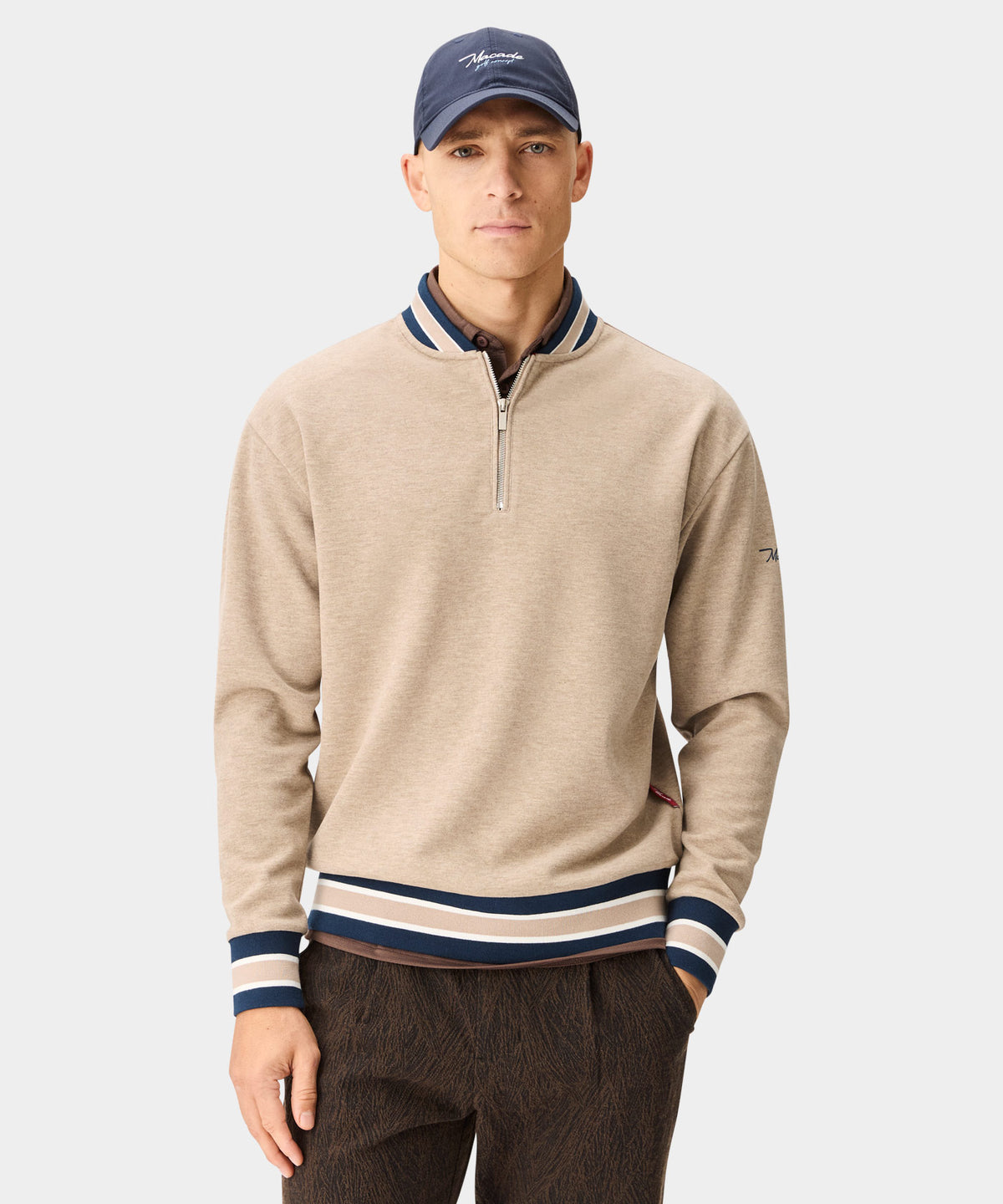 Downs Wool Bomber - Tan