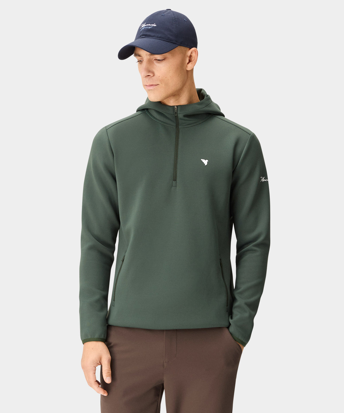 Therma Zip Hoodie - Dark Green
