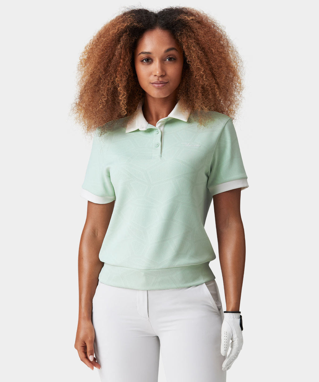 Mint Tech Relaxed Polo Shirt Macade Golf
