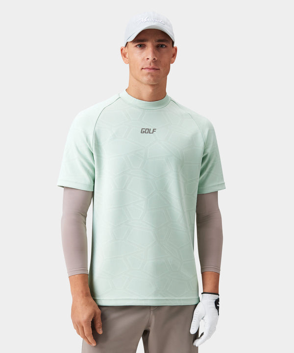 Low Mock Tech Tee - Mint