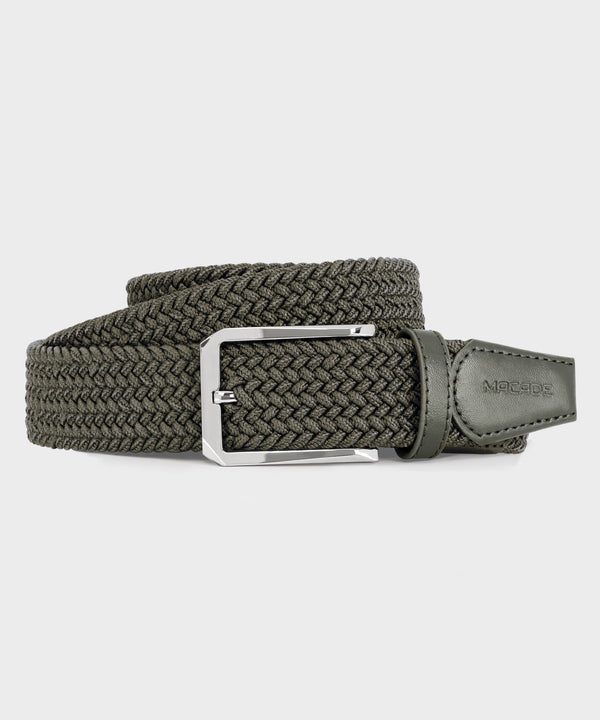 Men's Elastic Belt - Moss
