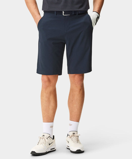 Navy Four-Way Stretch Shorts Macade Golf