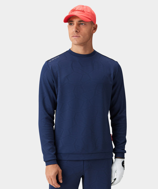 Hybrid Tech Sweatshirt - Navy