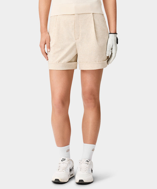 Nola Pleated Shorts - Sand