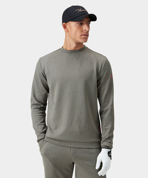 Olive Hybrid Tech Sweatshirt Macade Golf