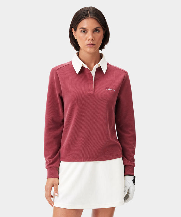 Richie Longsleeve Shirt - Ruby Red