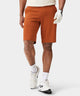 Rust Four-Way Stretch Shorts