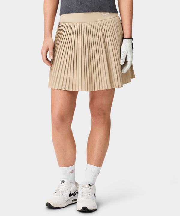 Sia Pleated TX Skort - Taupe