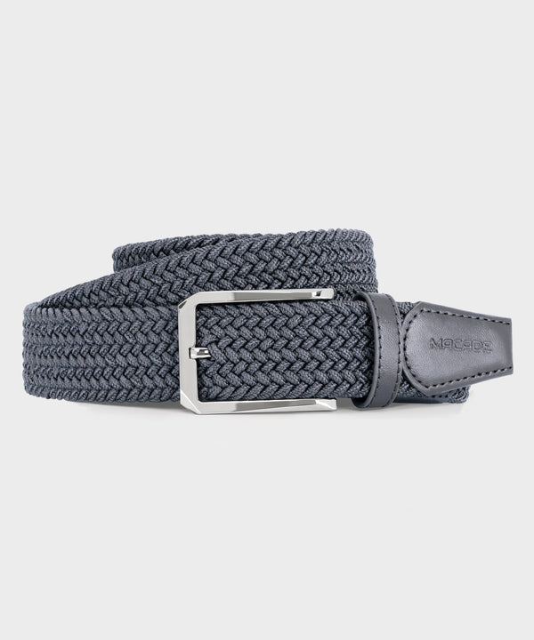 Men's Elastic Belt - Stone Blue