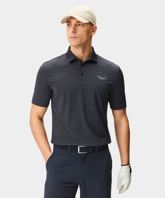 Striped TX Core Clubhouse Shirt Macade Golf