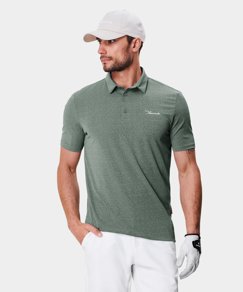 Tate Sage AR Shirt Macade Golf