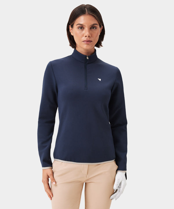 Therma Quarter Zip - Dark Blue
