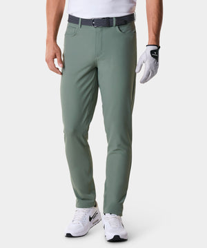 Travis Basil Green Stretch Trouser Macade Golf