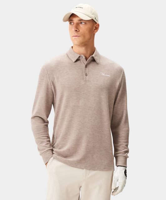 Weave Taupe Brushed Shirt
