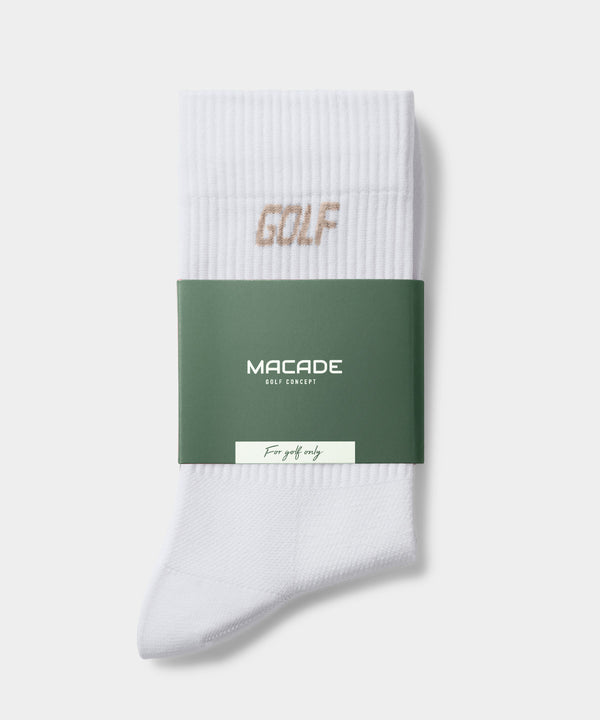 Golf Crew Socks - Men’s White