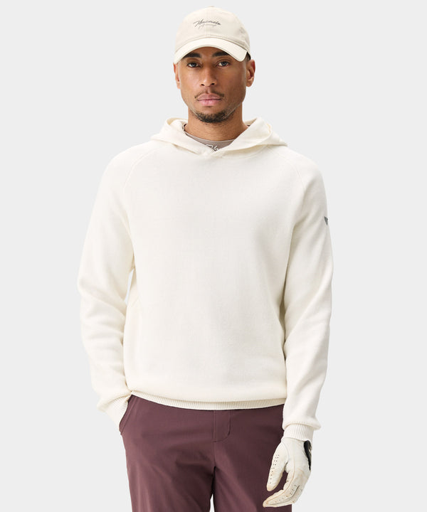 Tech Knit Hoodie - Cream