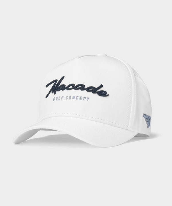 Signature Snapback - White