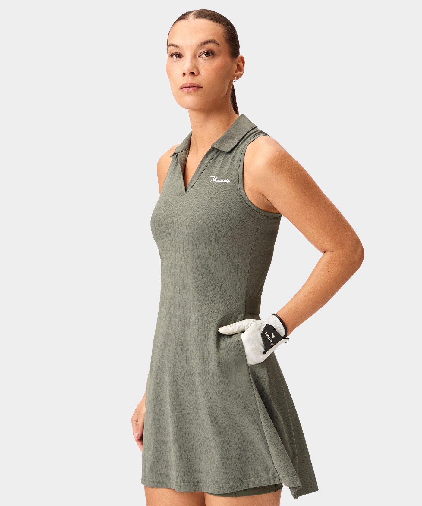 Amanda Lightweight Dress - Green