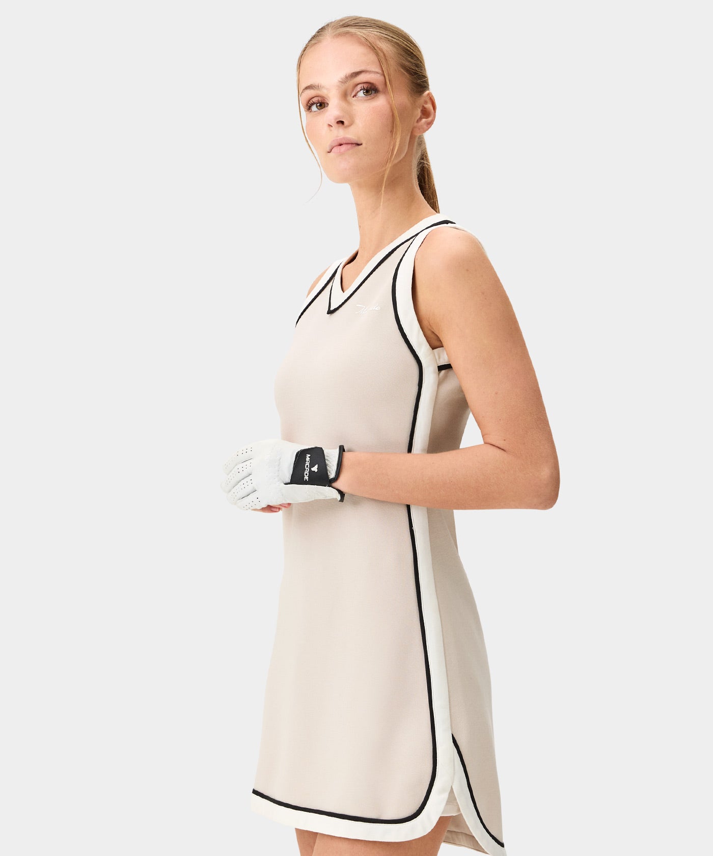 Ava Tan TX Flow Dress