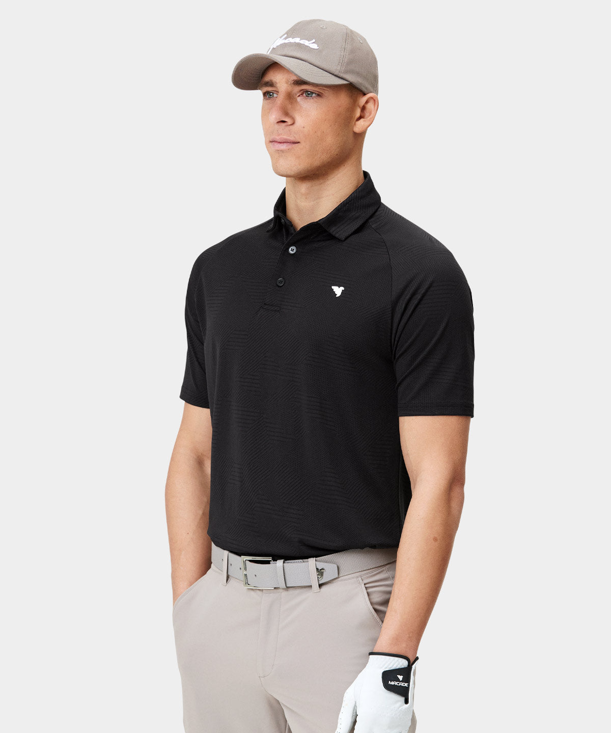 Black Jupiter Air Shirt Macade Golf