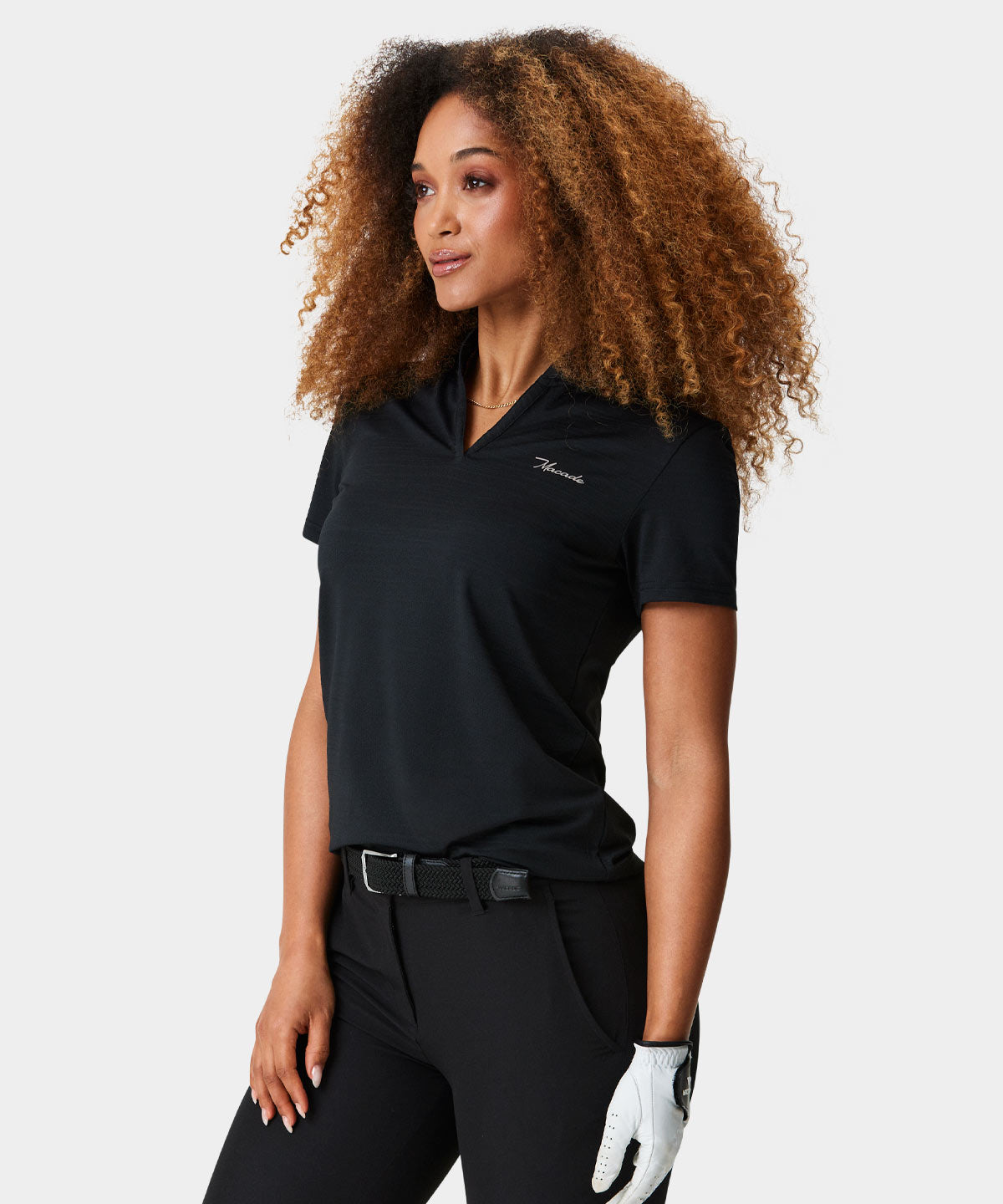 Black Jupiter Blade Shirt Macade Golf