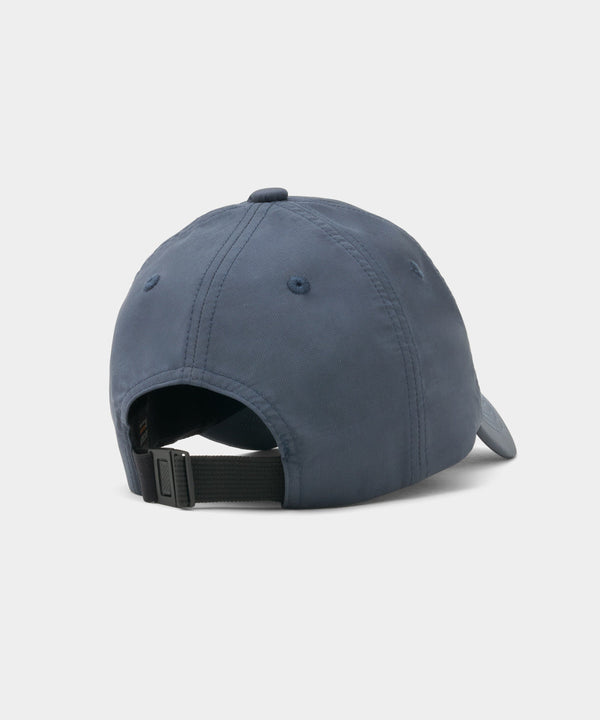 Navy Unstructured Script Cap