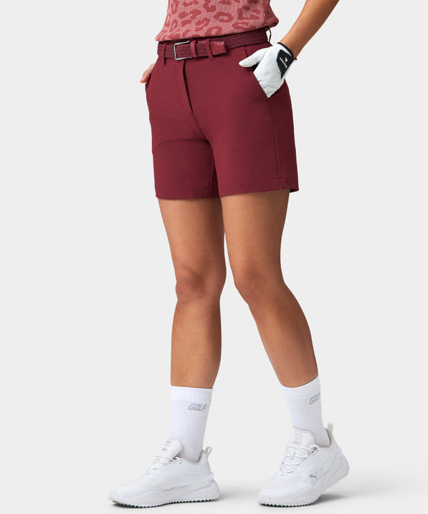 Flex Shorts - Wine
