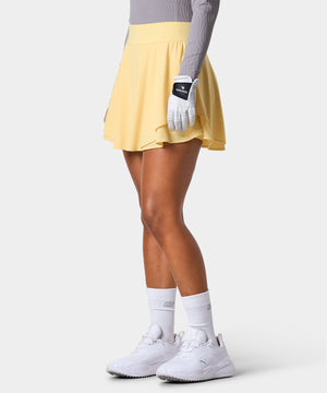 Cleo Yellow Tour Skirt Macade Golf