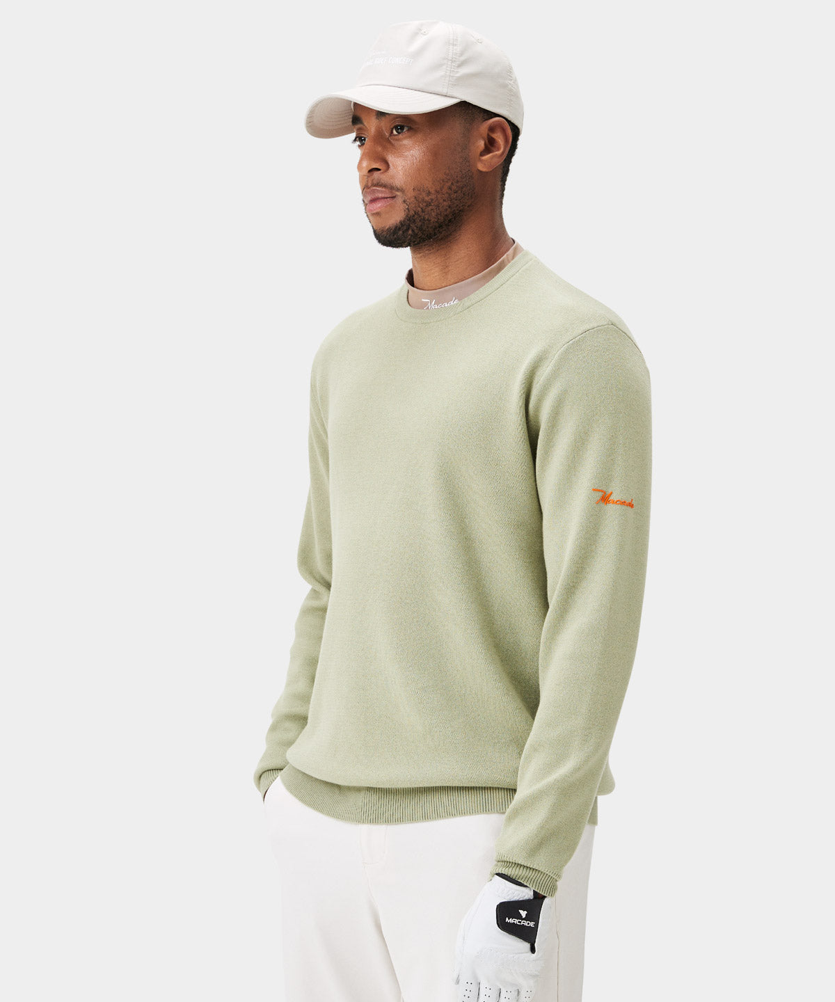 Concept Green Knit Sweater