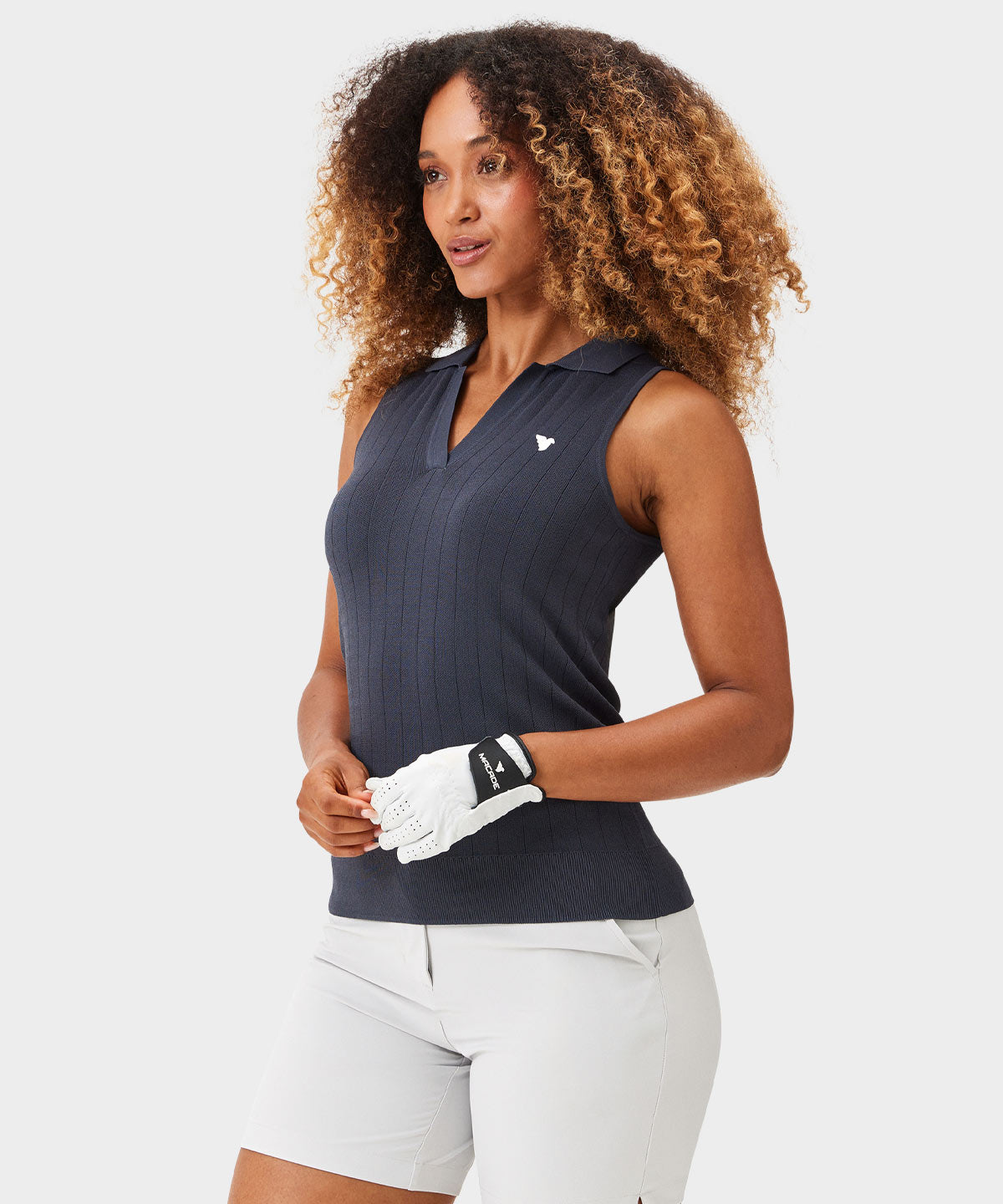 Eva Charcoal Top Macade Golf