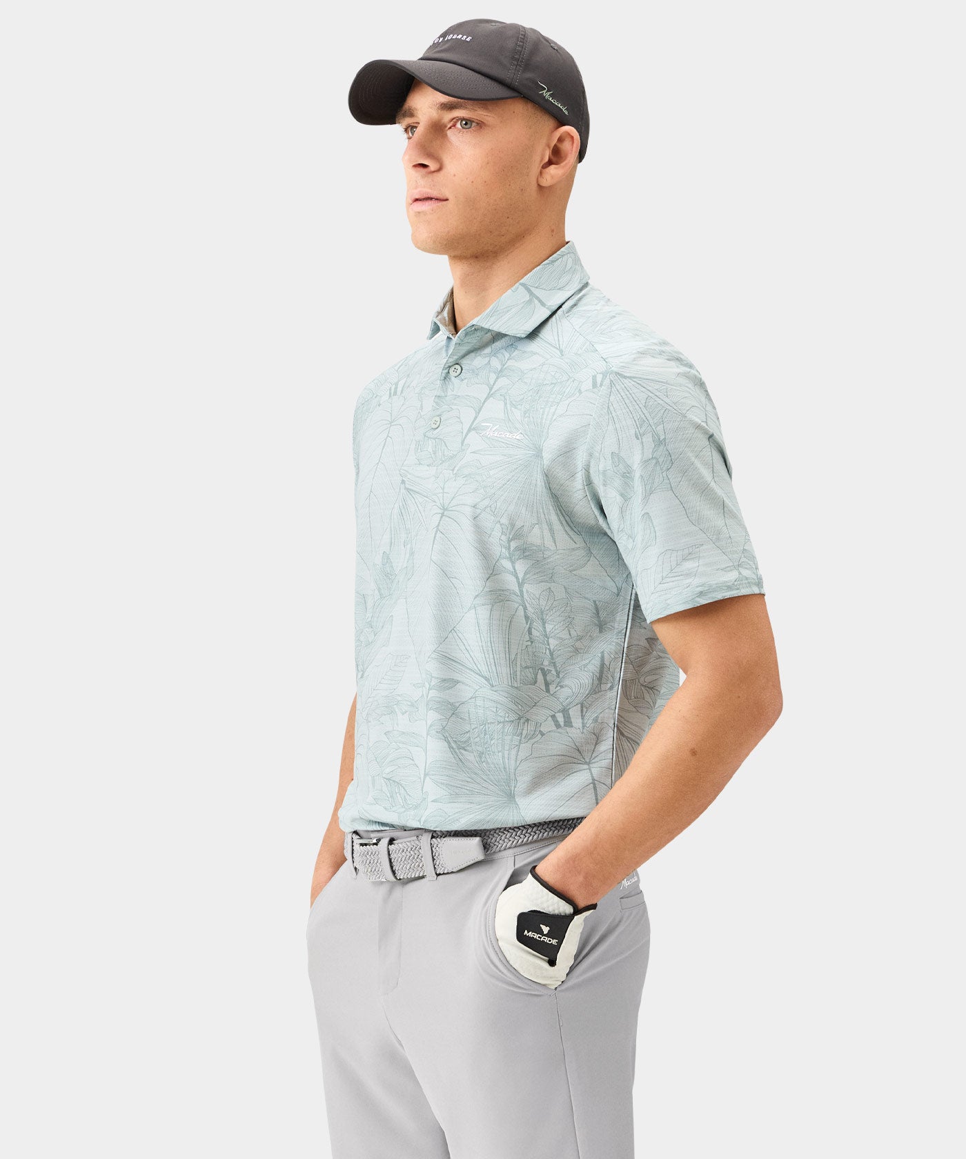 Flight Green Palm Shirt